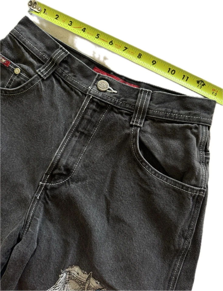 Pantalones cortos de mezclilla Flamehead vintage Foto 4 de 4