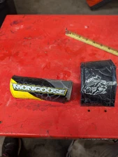 Vintage Mongoose BMX Handlebar Pad Mr Goose 9.5 Old School BMX Black 80s Bar