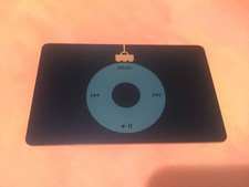 ITUNES Christmas Ornament 2008 Foil Download / Gift Card 0 - NO VALUE