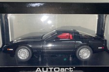AUTOart 1/18 1986 Chevrolet Corvette Black