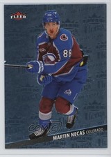 2025-26 Upper Deck Fleer Ultra Medallions Platinum /100 Martin Necas #M-36