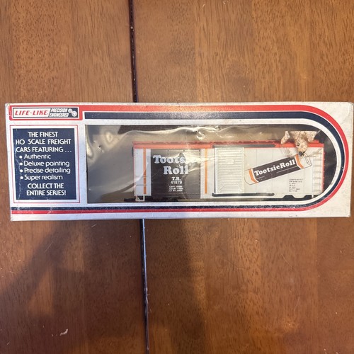 LIFE-LIKE 08485 Tootsie Roll escala HO 50' tren S/D vagón de caja | Zustand: New