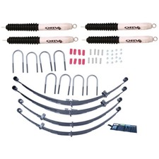 Rugged Ridge 18415.14 4-inch Leaf Spring Lift Kit With Shocks 19551975 Jeep Cj5 Rugged Ridge 18415.14 4-inch Leaf Spring Lift Kit With Shocks 19551975 Jeep Cj5