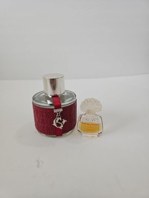 CH by Carolina Herrera  3.4 oz/ 100ml  25% full And Flore 60% Full