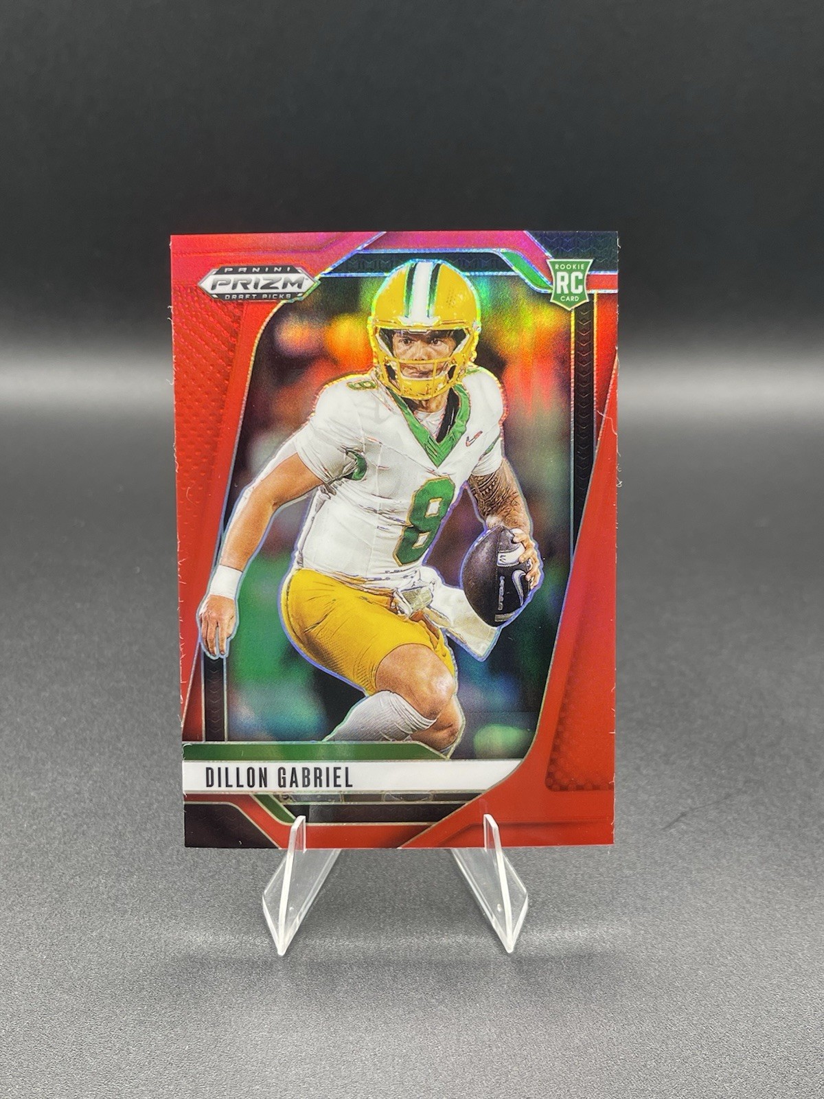 2025 Panini Prizm Draft Picks Dillon Gabriel (RC) #97 Red Prizm /399