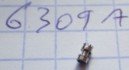 Seiko 6309A : Pignon coulant /