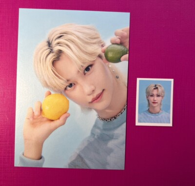STRAY KIDS Official 2nd Gen Fanclub Inclusions Set Postcard & ID photo - FELIX