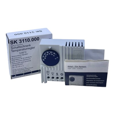 Rittal SK3110.000 Thermostat Cabinet Temperature Controller Industrial Use
