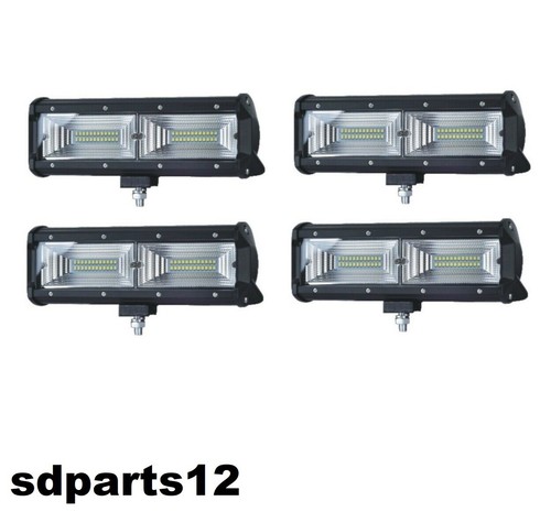 Fari Lavoro Profondità Fendinebbia Luce Moto Camion Auto 12/24v 144W 48 LED