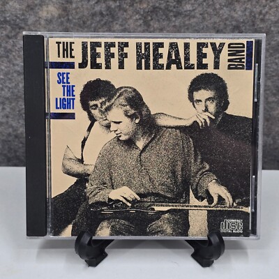 Jeff Healey Band - See The Light - Music CD - 1988 - VG+ ft. Angel Eyes