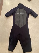 Women s O NEILL Shorty Wetsuit Size XS X-Small Zipper Clean Diving Style 1240
