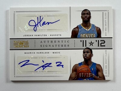 2012-13 Panini Nat'l Treasures #53 Jordan Hamilton Maurice Harkless 5/