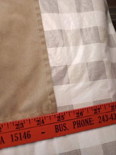Pampered Chef Adult Apron Lot Of 2 ~Tan And Light Blue~ Representative Buy Out - Picture 5 of 12