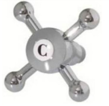 Franke CHFH100 Cross Handle Set for Farmhouse Faucet POLISHED CHROME New in Box 