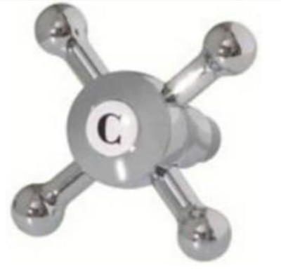 Franke CHFH100 Cross Handle Set for Farmhouse Faucet POLISHED CHROME New in Box!
