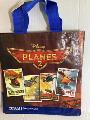 #ad Tesco Planes 2 Tote Bag Dusty Blade Cabbie Dipper Wind Disney Pixar Eco Gift New $21.49