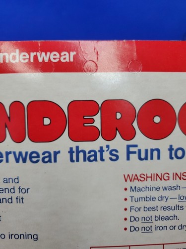 VTG He-Man Underoos Boys Underwear (L 10-12) Masters Of The Universe NIB 1982 - Picture 10 of 10