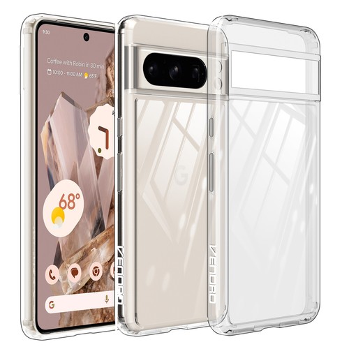 Funda transparente suave de poliuretano termoplástico transparente a prueba de golpes para teléfono para Google Pixel 8 Pro/8/7a/6a - Imagen 2 de 13