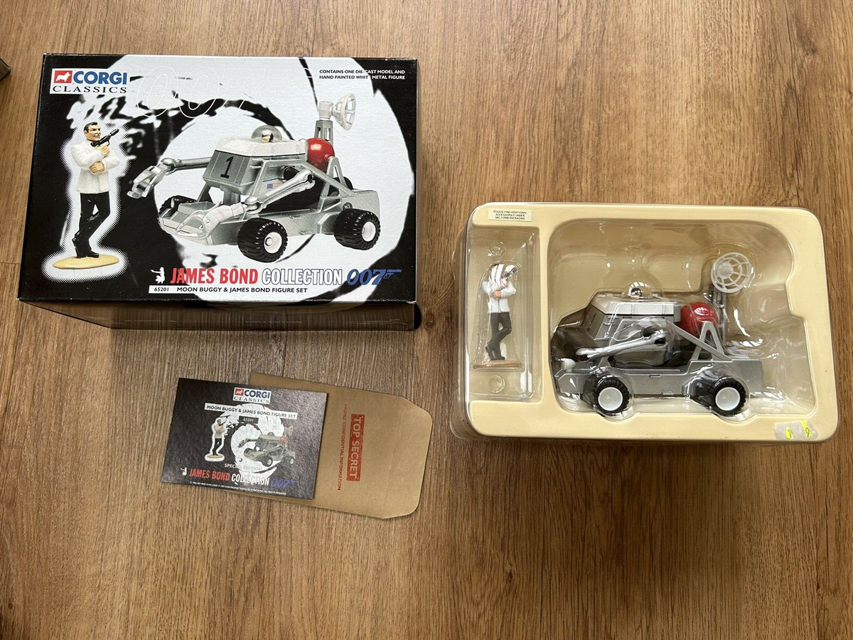 Corgi 65201 - Moon Buggy 007 Avec Figurine James Bond - Échelle 1/36 - Diecast