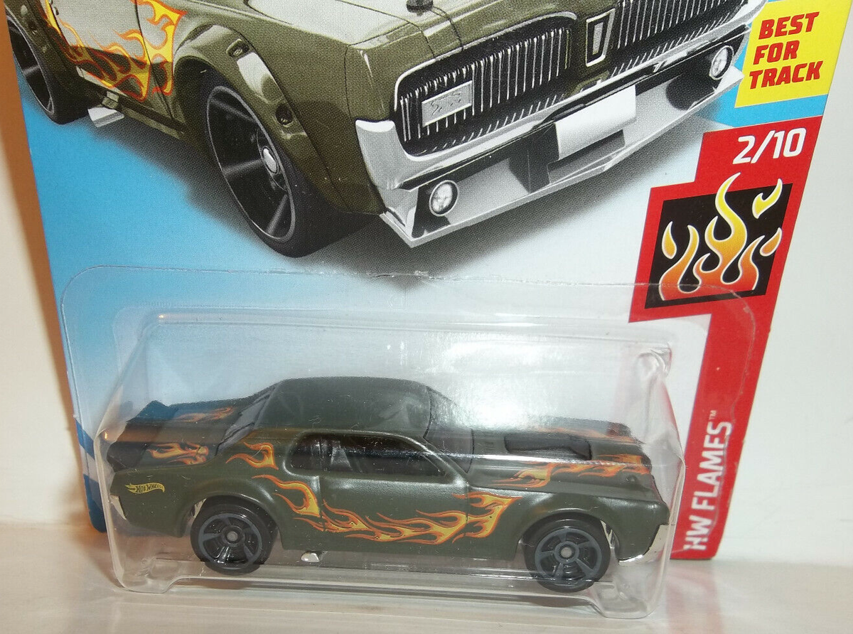 ミニカー hot wheels 68 MERCURY COUGAR HW FLAMES Amazon.com: Hot Wheels 2019 Hw Flames '68 Mercury Cougar