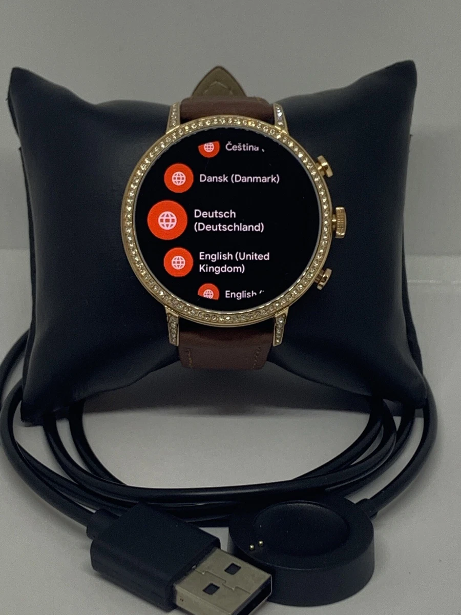Fossil Gen 4 Authentic Digital Dial Smart Watch Custom Band