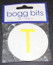 New Original BOGG BITS Bag Charm Letter T For Bogg Bag - SEALED