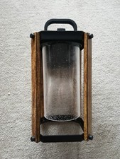 Industrial Metal Wall Light Cage Shape 11.5" High Wall Sconce with Glass for Out