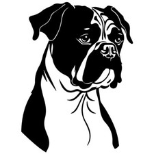 Bulldog Graphic Vinyl Decal Car Truck Window Tablet Laptop Walls Mirror Tumbler