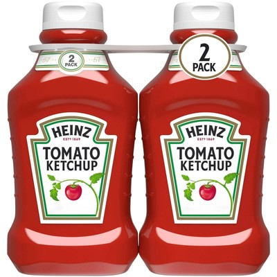 Heinz Tomato Ketchup, 2 ct Pack, 50.5 oz BottlesFAST FREE SHIPPING IN USA