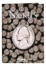 H.E HARRIS NICKELS BLANK PLAIN PAGES Folder #2682 Coin Album