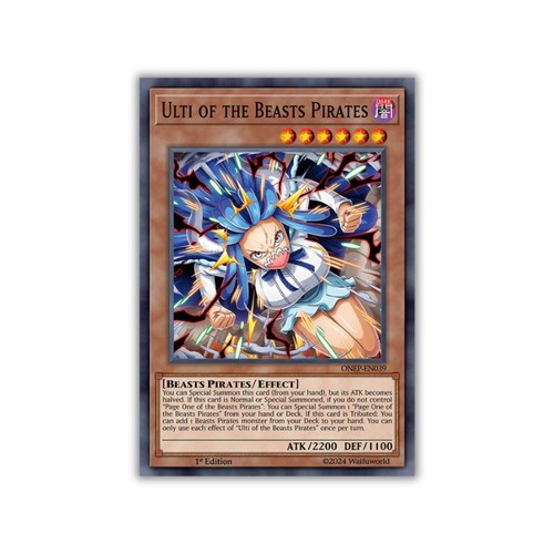 Ygo X One Piece Deck - Beasts Pirates Kaido Yugioh TCG Orica Custom Karten - Bild 13 von 24