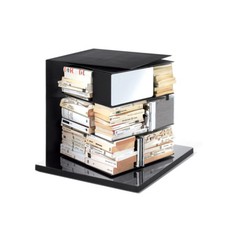 OPINION CIATTI libreria PTOLOMEO X4 SHORT tavolino NERO h.43
