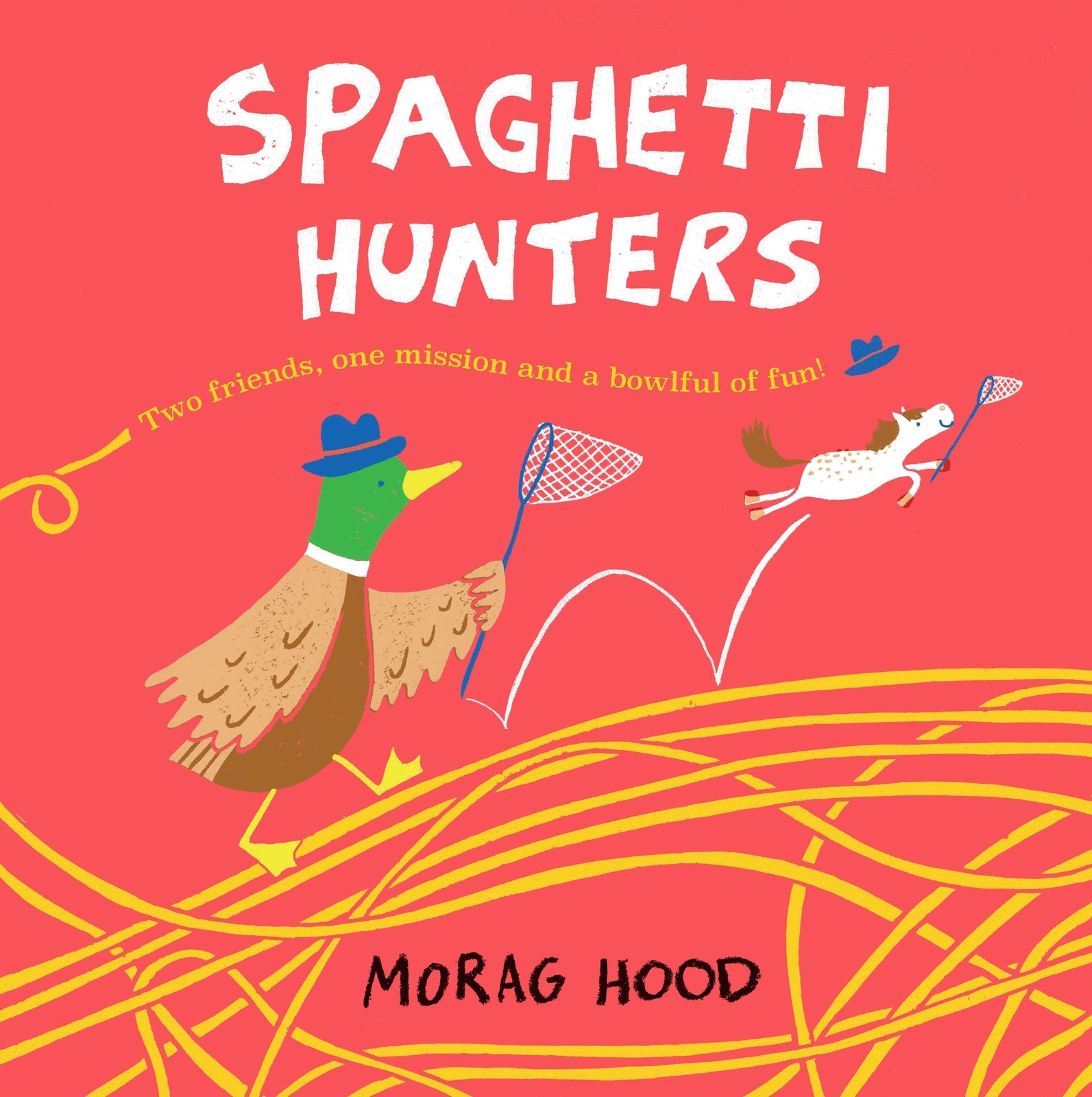 Thumbnail - Spaghetti Hunters | A Duck And Tiny Horse Adventure | Morag Hood |