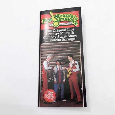 Pine Mountain jamboee Brochure 1990's Vintage Arkansas