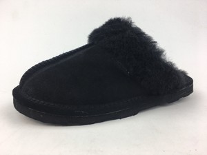 suede mule slippers women's