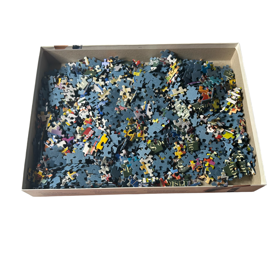 Ravensburger 1000Piece Disney Vintage Posters Jigsaw Puzzle Complete