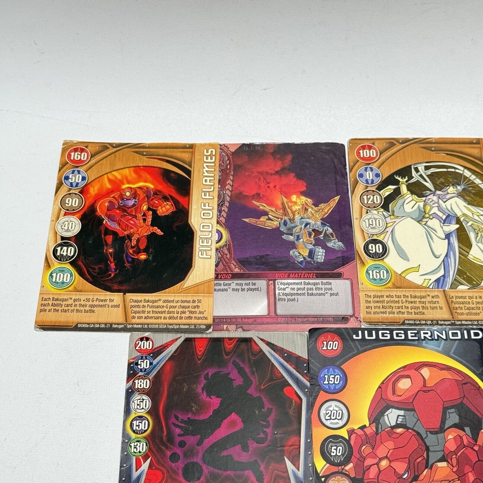 Bakugan Book of Power 1 Red Ability Card Battle Brawlers~ RARE & POWERFUL