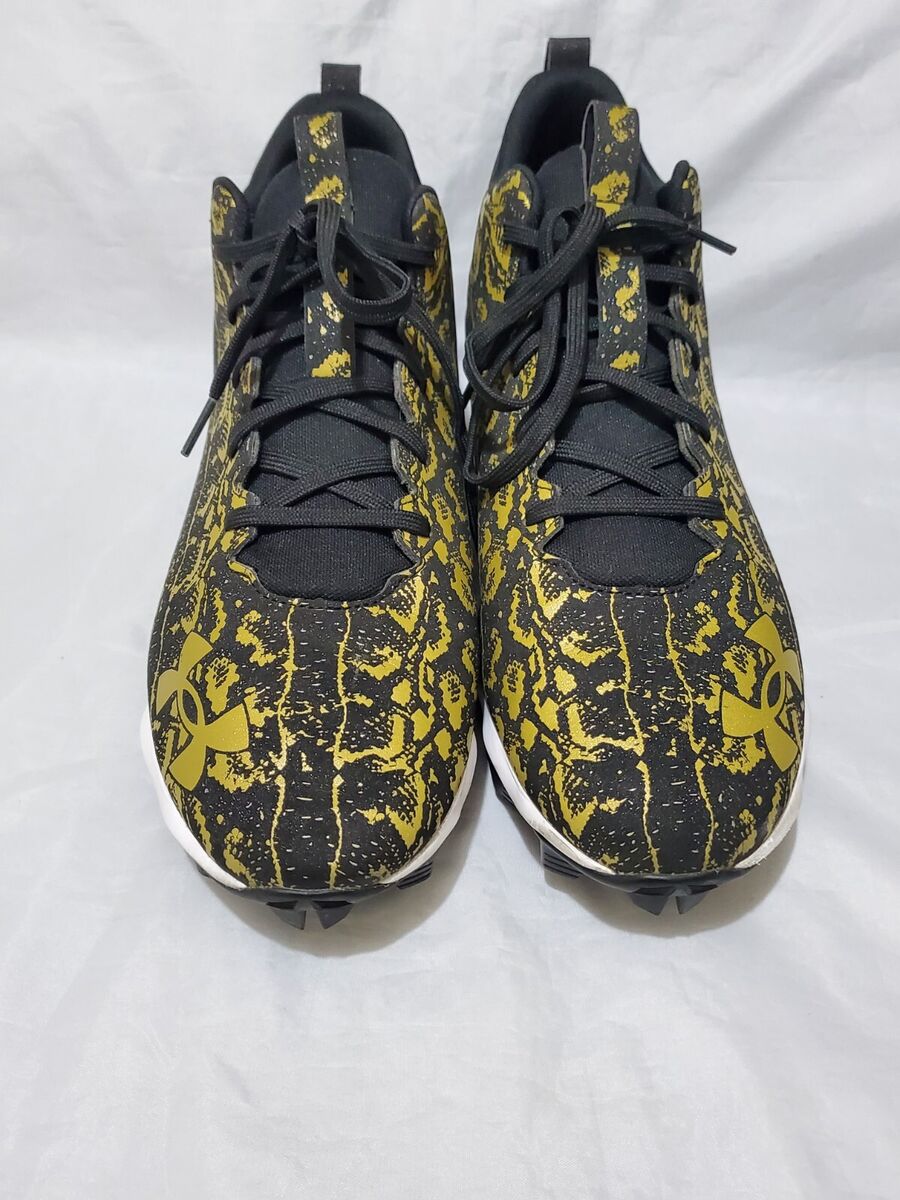 Under Armour Spotlight 2.0 Lux Suede High Black Gold Under Armour Spotlight 2.0 Lux Suede High Black Gold