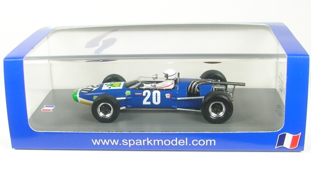Mclaren M4A No.20 5th GP de Pau F2 1968 (Guy Ligier) 1:43 Spark