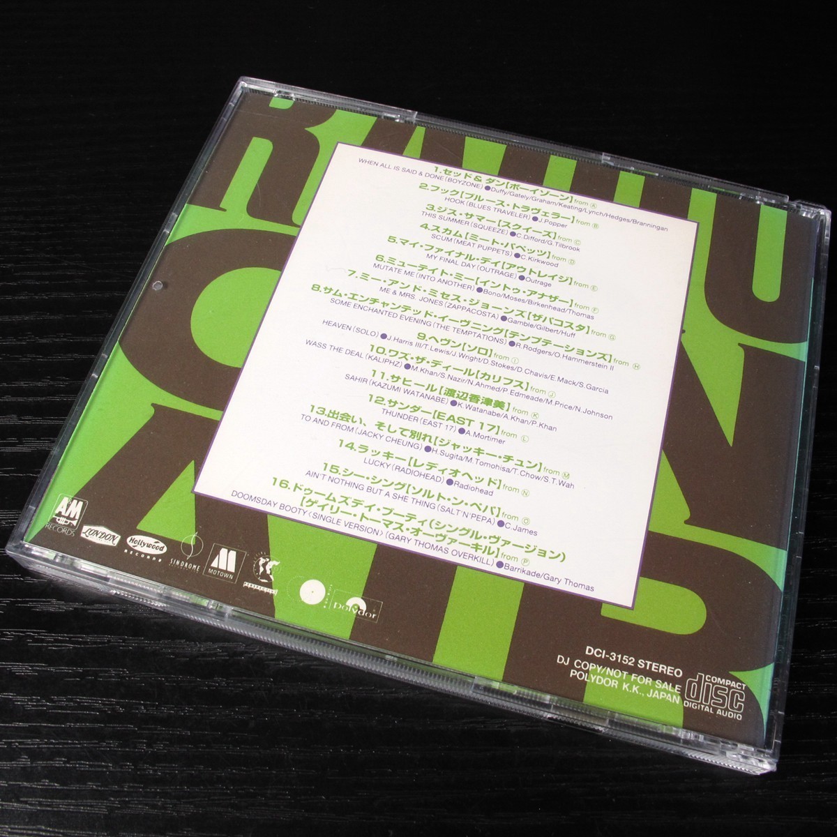 Polydor NOW! - Radio On Air Vol.33 JAPAN Promo CD Radiohead 