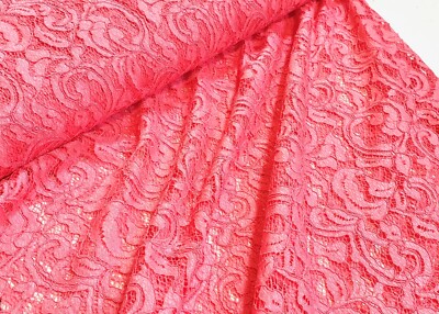 Stoff Kordel Spitze Spitzenstoff Meterware Blumenmuster Bekleidung