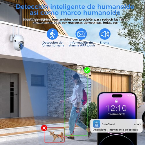 5G Wifi Wireless Security Camera System Indoor Home Night Vision Cam 1080P HD - Picture 4 of 11