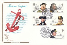 Maritime Heritage Cotswold FDC Burnham Thorpe Norfolk 1982 CLEARANCE (143079)
