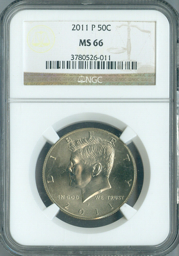 2011 Kennedy Half Dollar NGC MS66 Auction | eBay