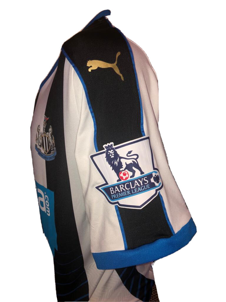 Player Issue Jonjo Shelvey Newcastle United Puma Home Shirt | eBay