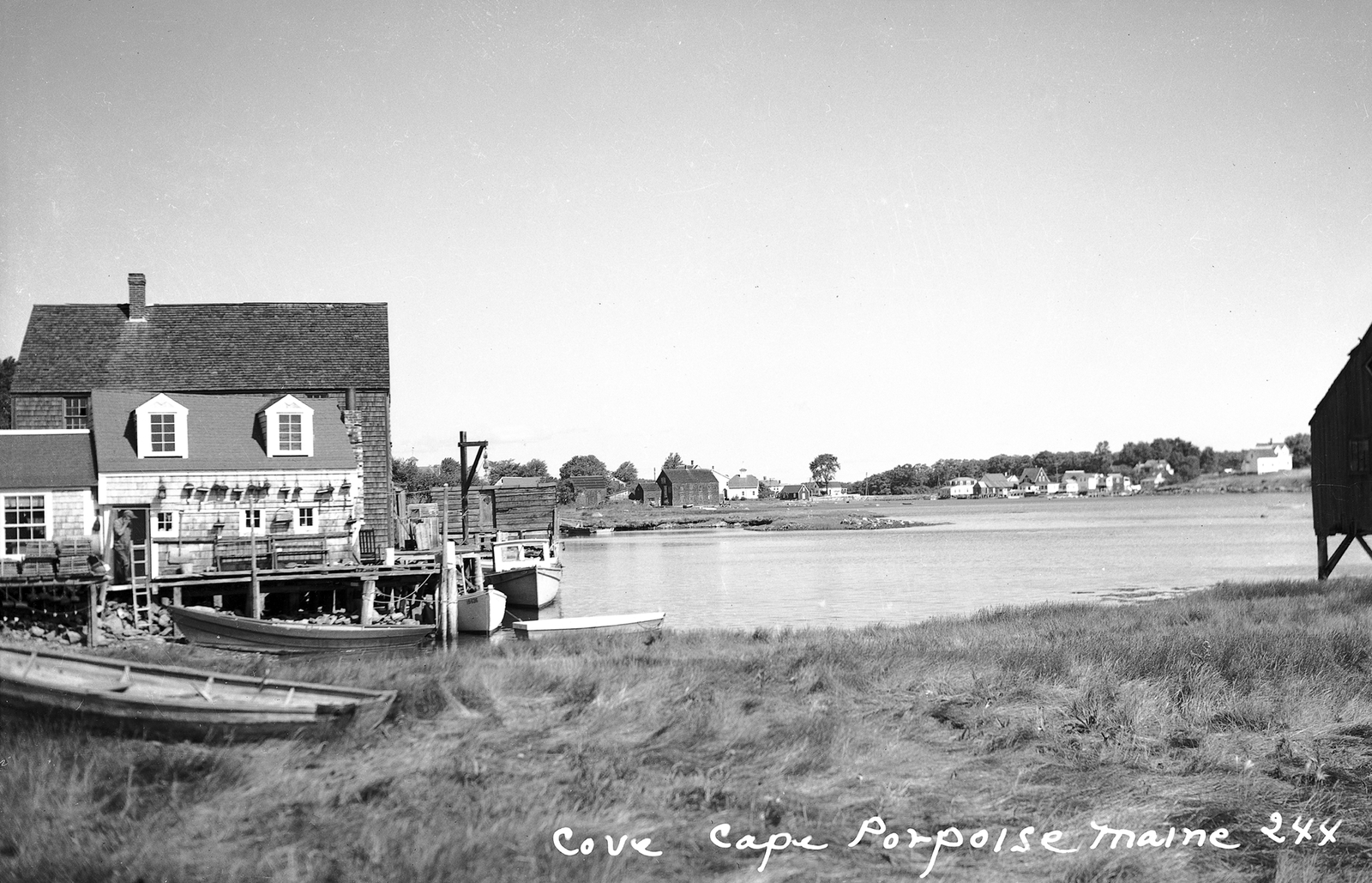 1930s Cape Porpoise Maine Lobster Buoys Fish House eBay