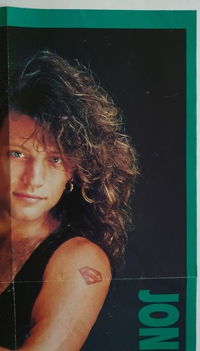 BON JOVI JON pin up fold out Dolly magazine giant poster - Picture 7 of 10