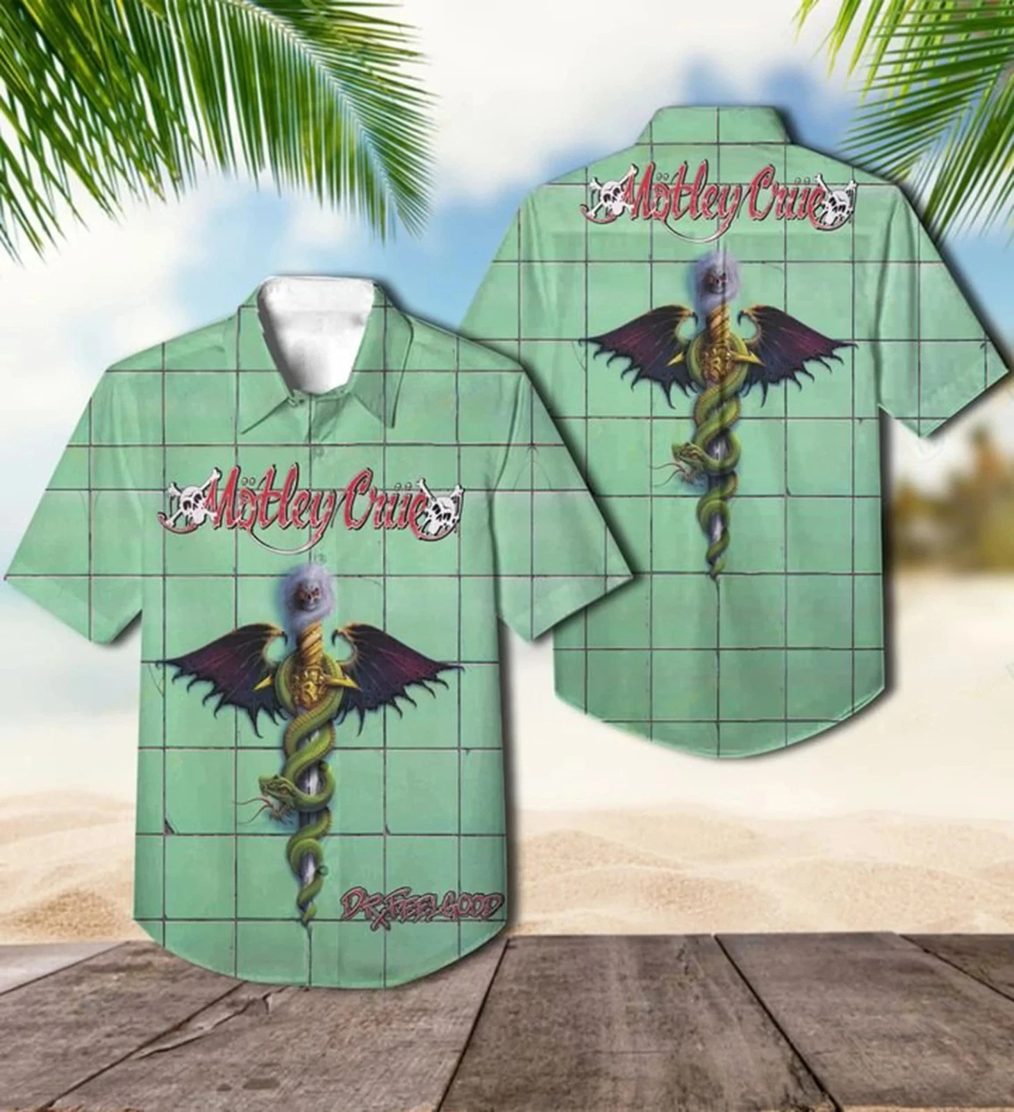 Motley Crue Hawaiian Shirt Music Hawaiian Shirt