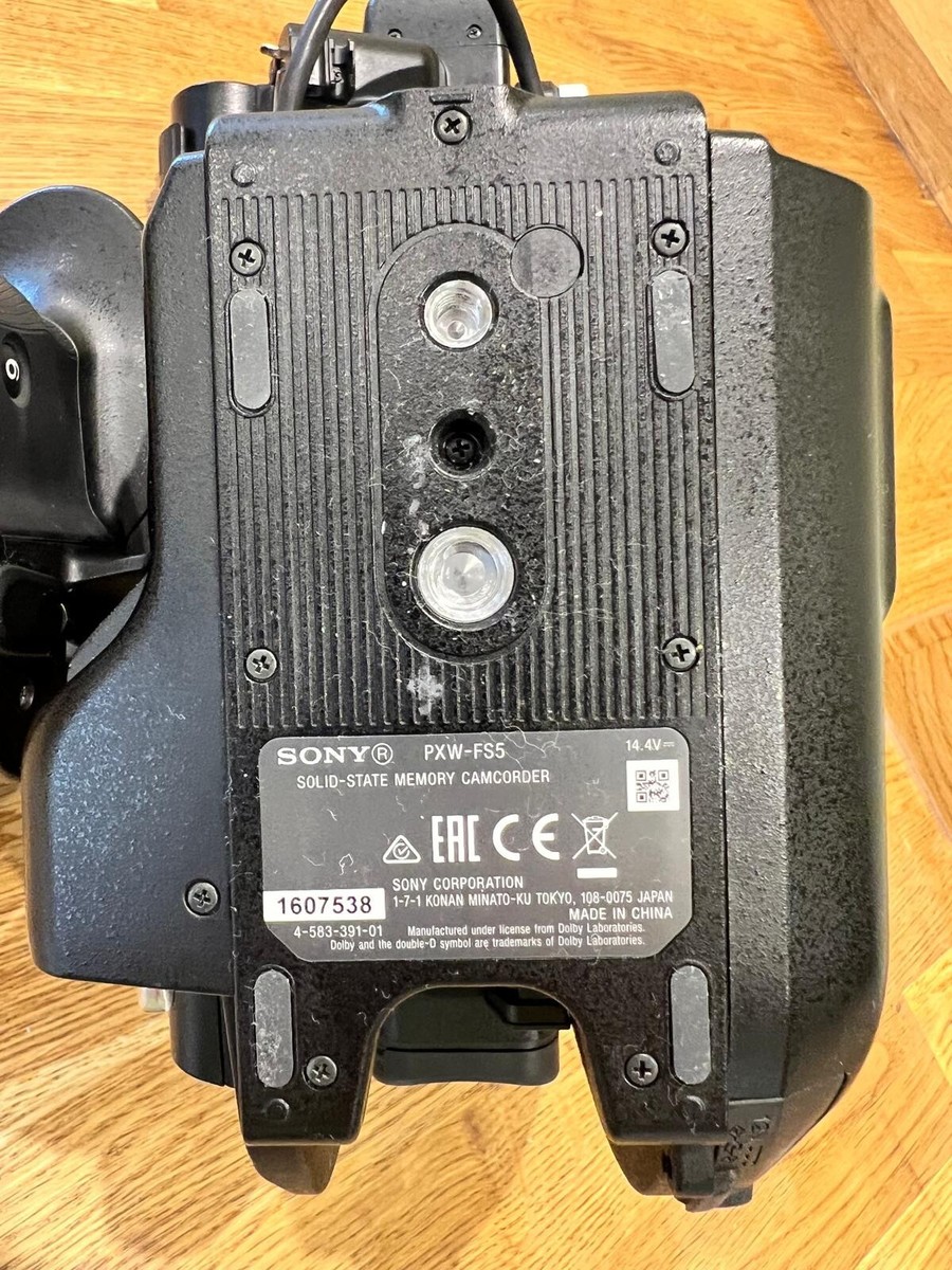 Super Zoom Camcorder Sony Pxw-fs5 Xdcam Super 35 Camara System Con