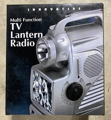 Innovative Multi Function TV Lantern Radio NIB